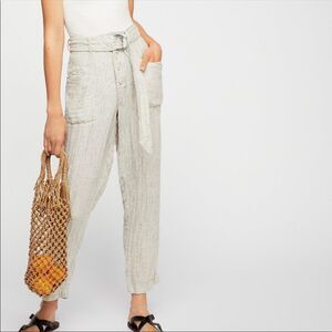 NWT Free People Emerson Tapered Utility Pants